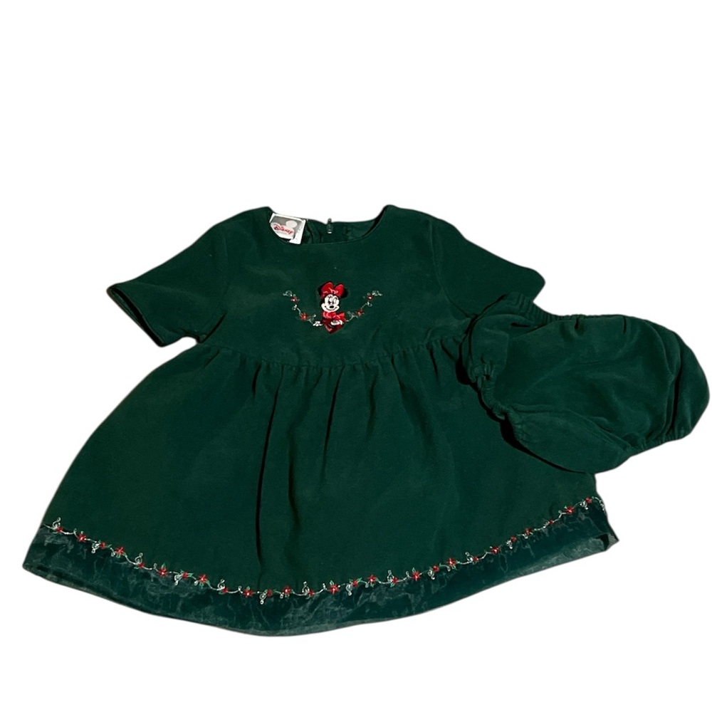 Disney Store Exclusive Minnie Velvet Dress Set